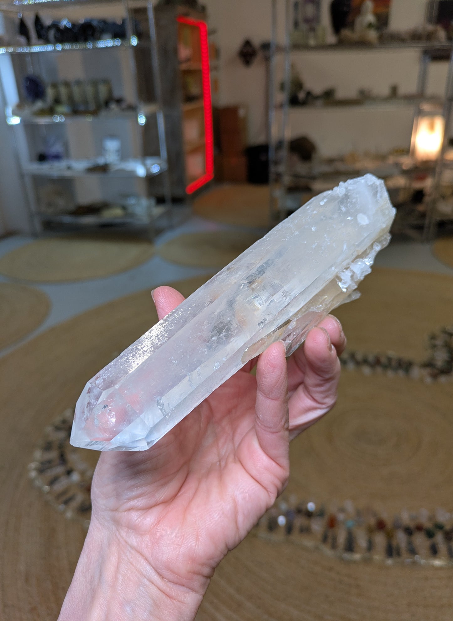 Blue Mist Phantom Quartz from Santander, Colombia