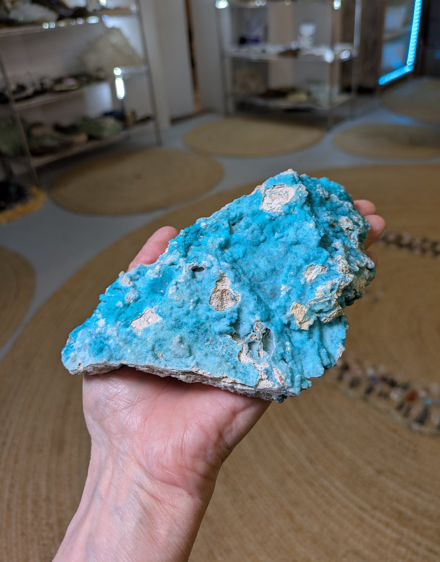 Hemimorphite from Palabanda, M'fouati, Congo