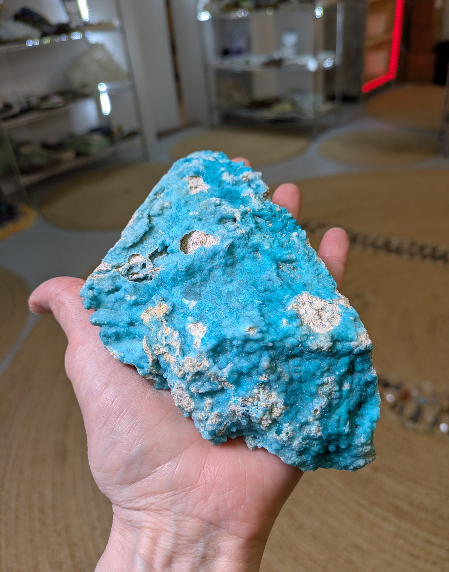 Hemimorphite from Palabanda, M'fouati, Congo