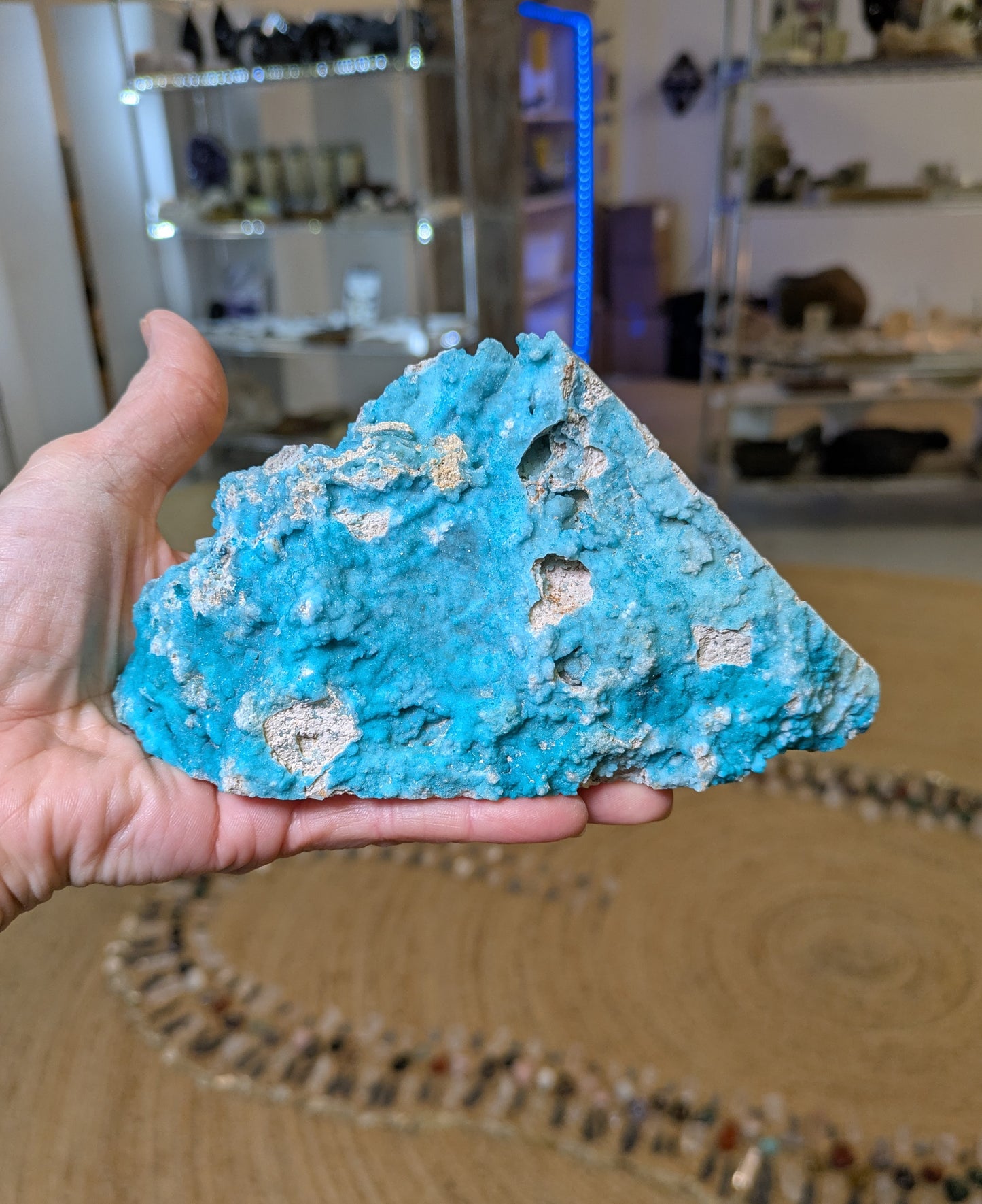 Hemimorphite from Palabanda, M'fouati, Congo