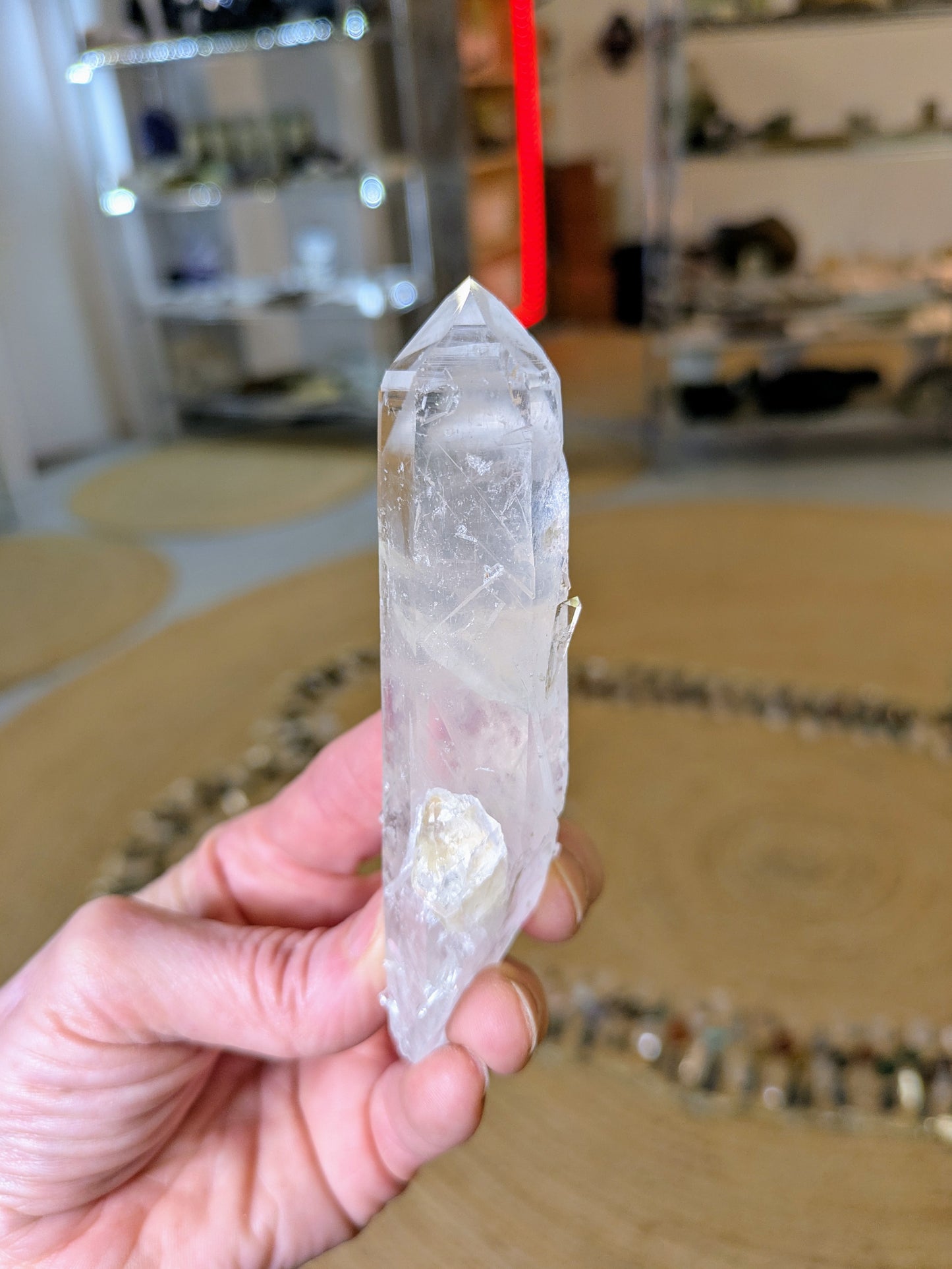 Blue Mist Phantom and Manifestation Quartz from Santander, Colombia