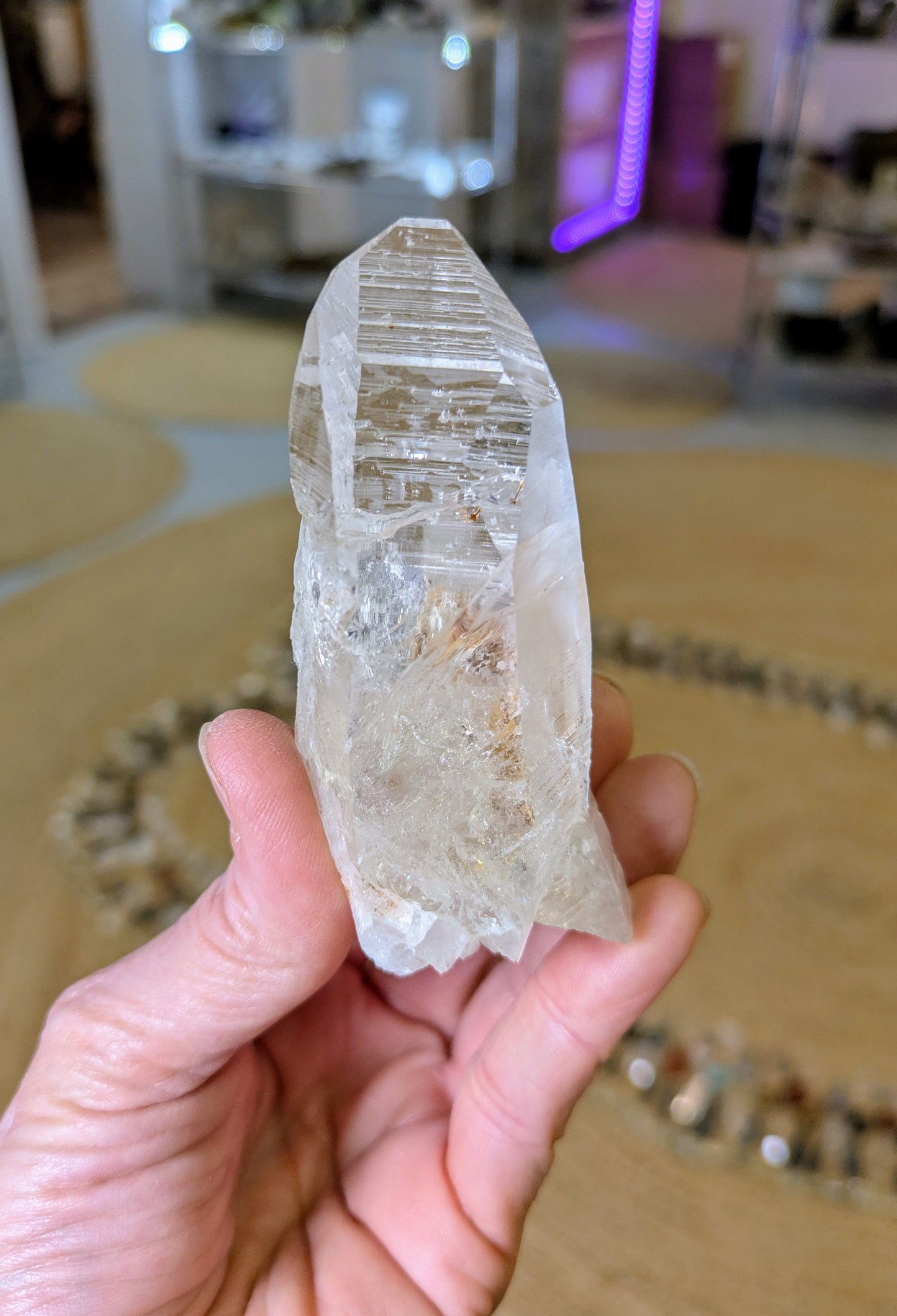 Lemurian Quartz from Colombia