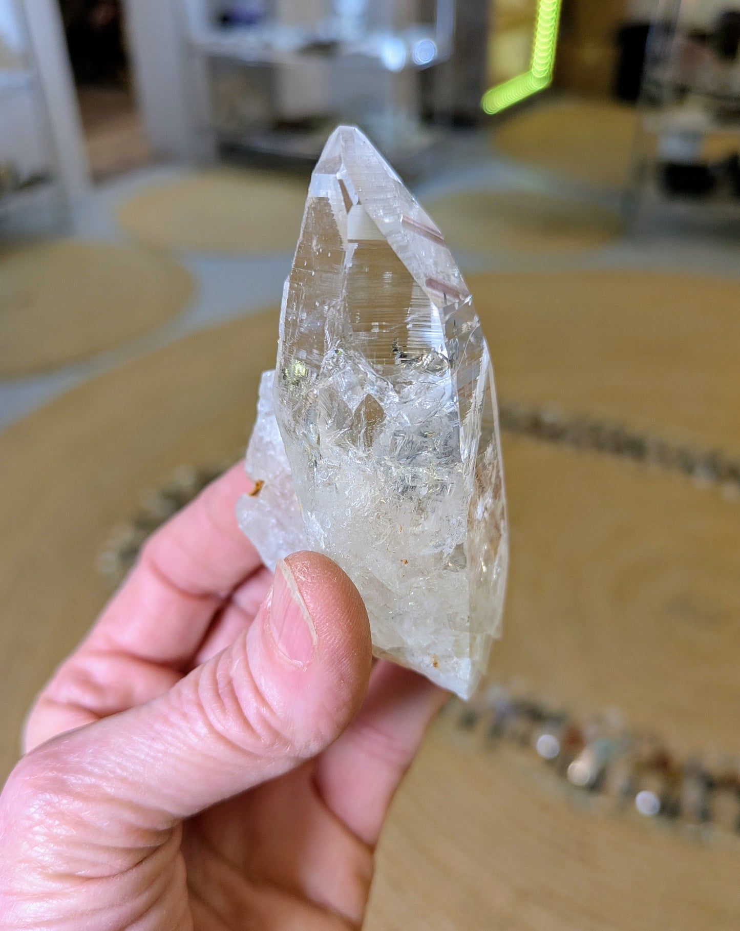 Lemurian Quartz from Colombia