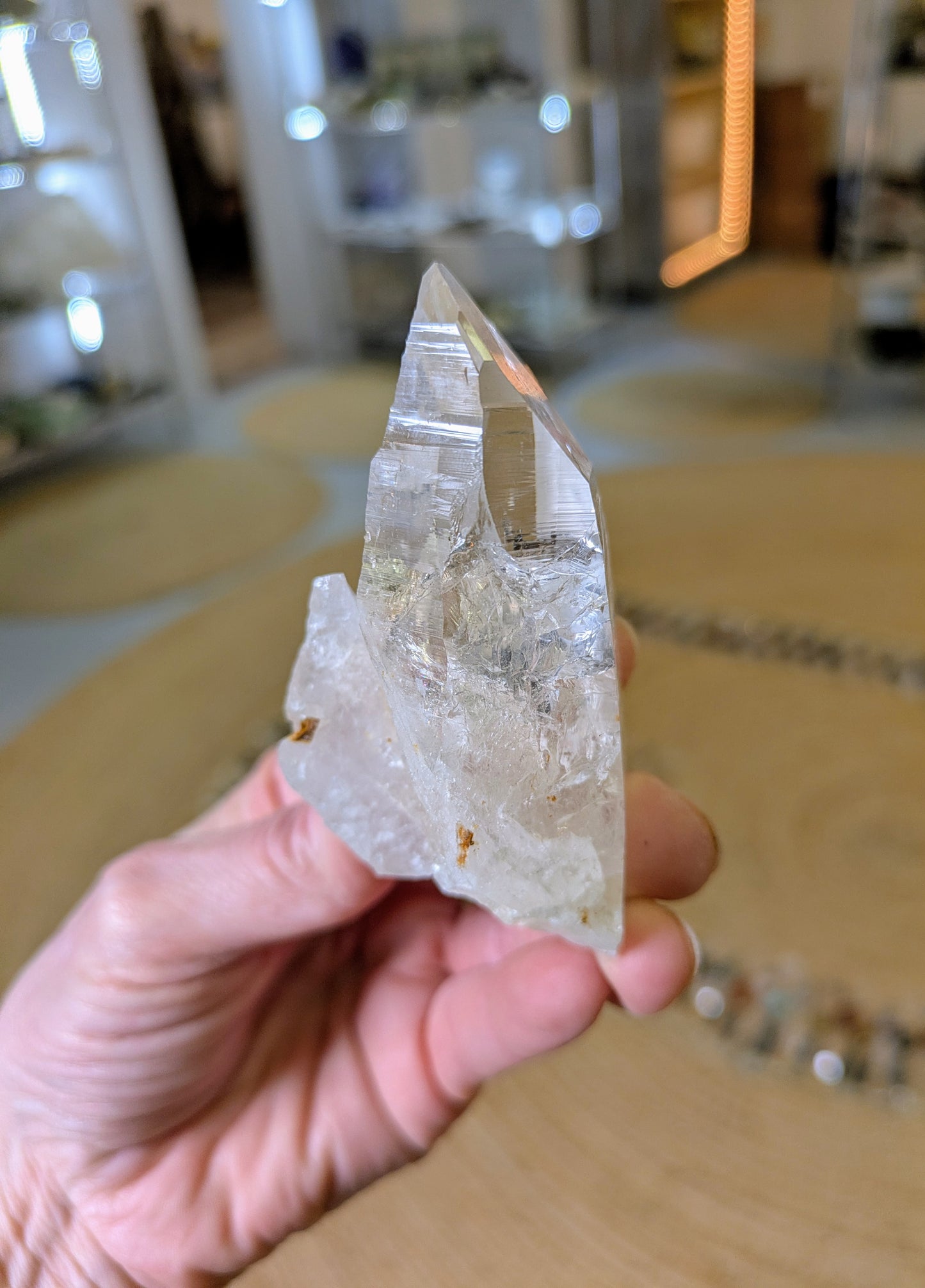 Lemurian Quartz from Colombia