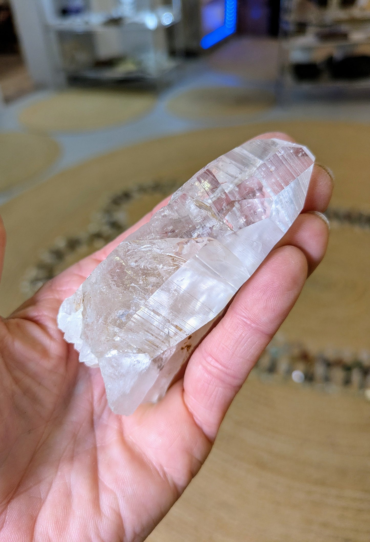 Lemurian Quartz from Colombia