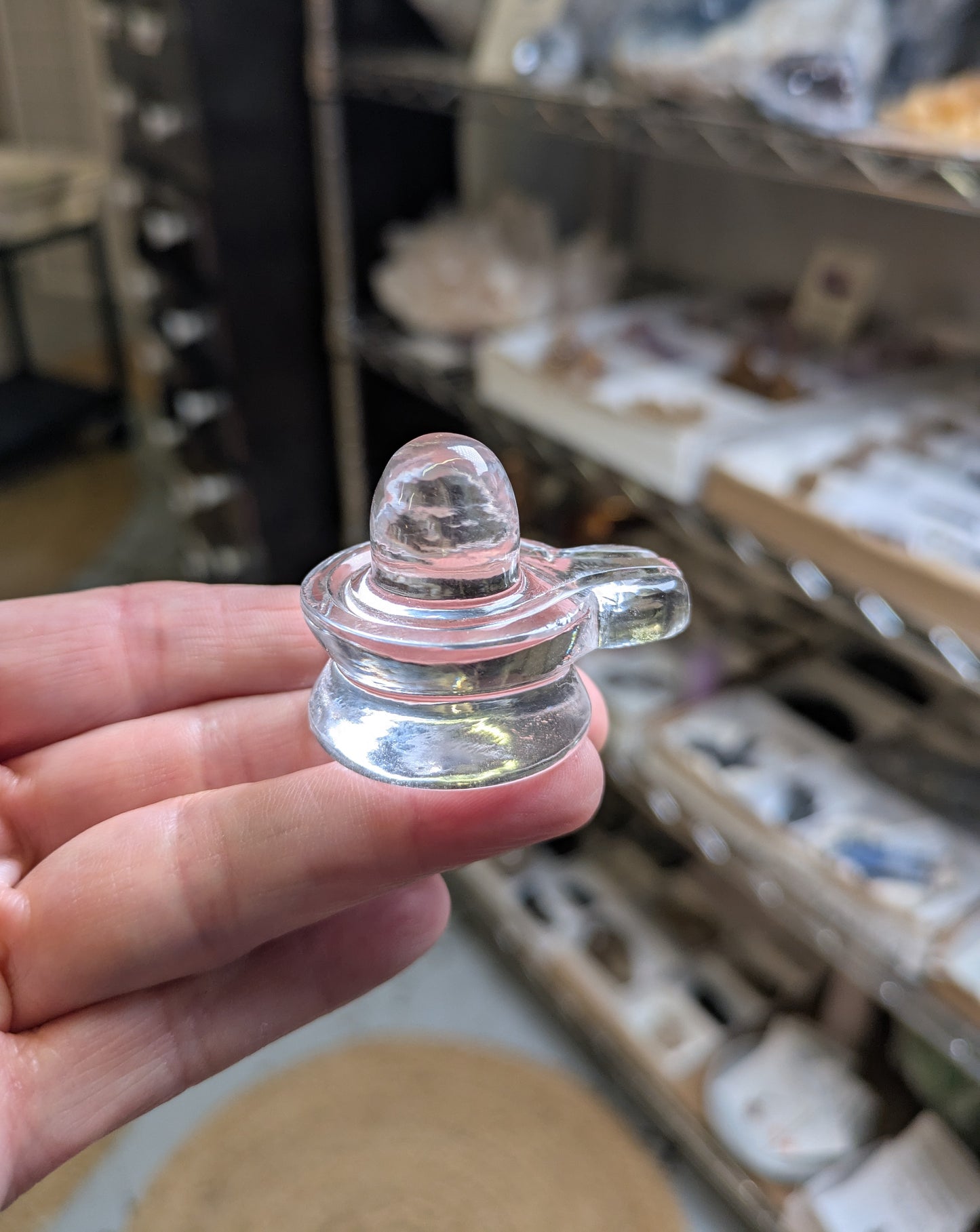 Himalayan Quartz Shivling from India