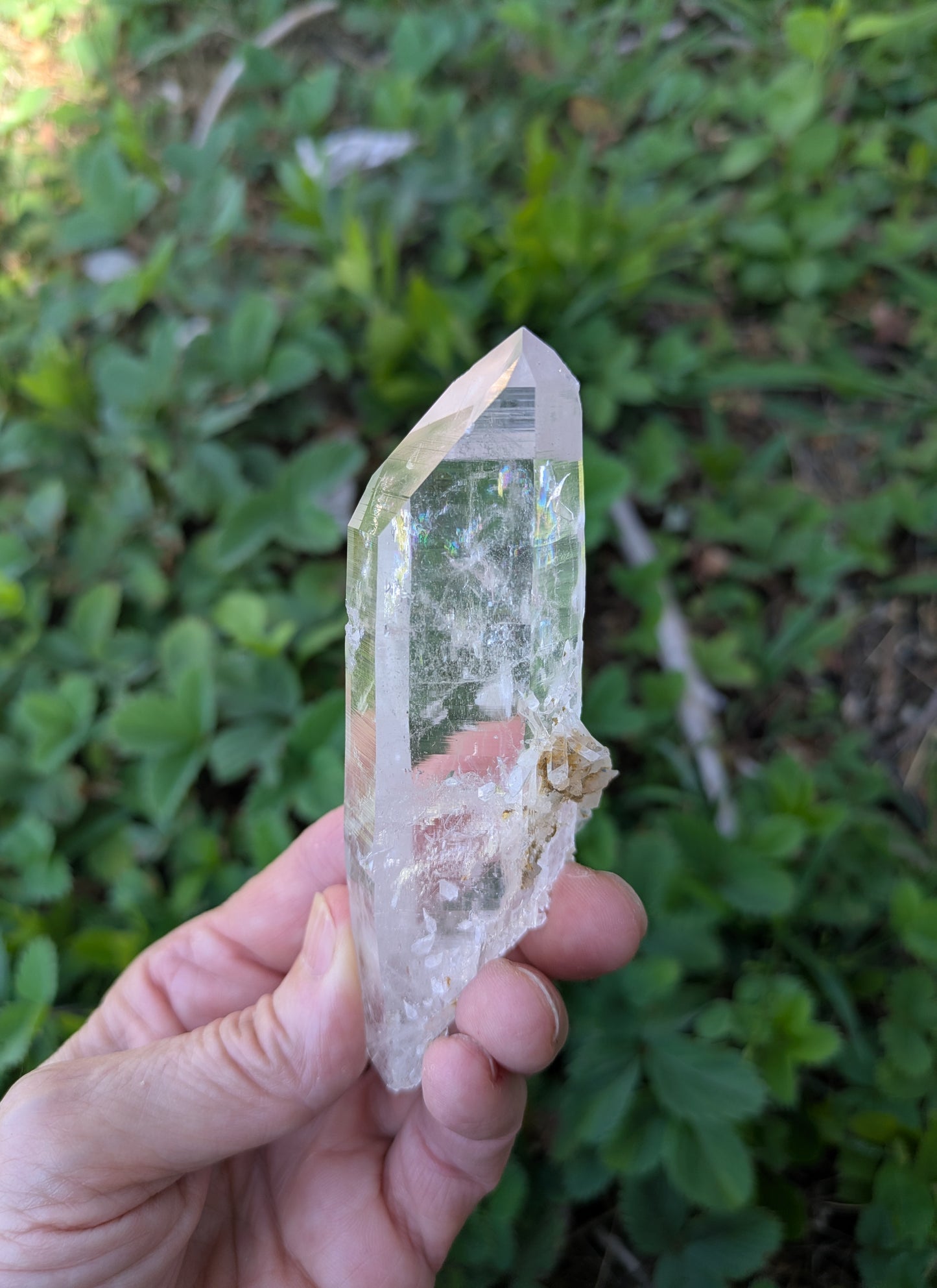 Double-terminated Quartz from Colombia