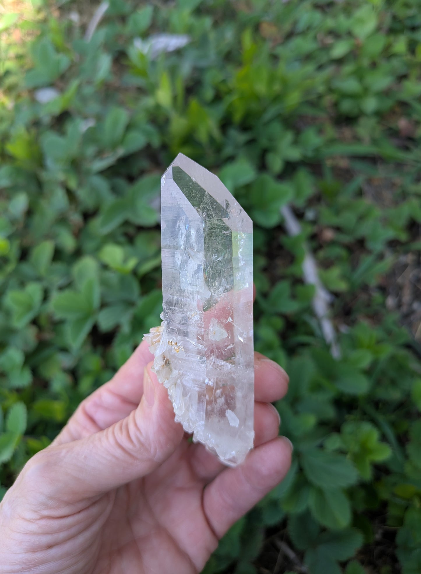 Double-terminated Quartz from Colombia