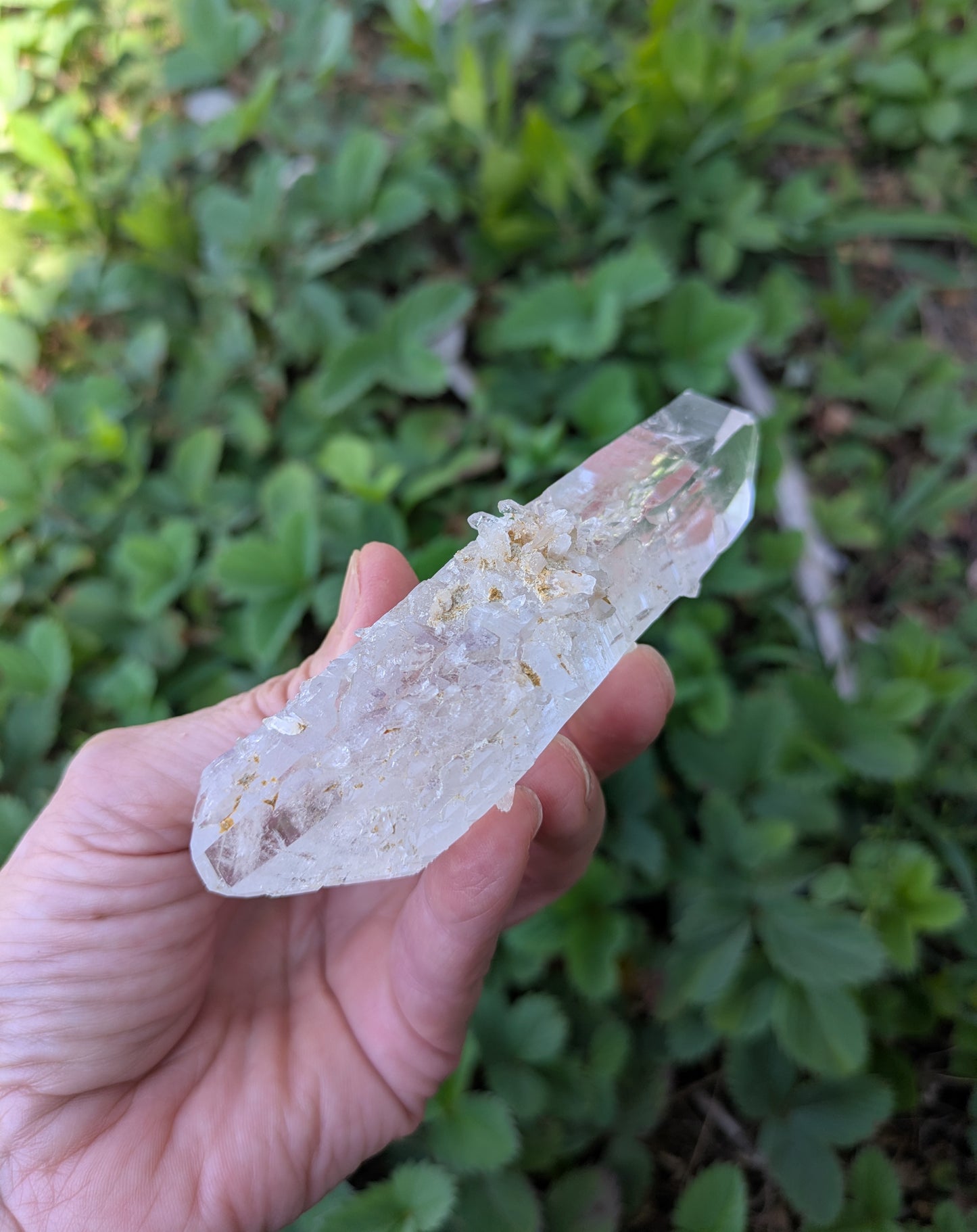 Double-terminated Quartz from Colombia