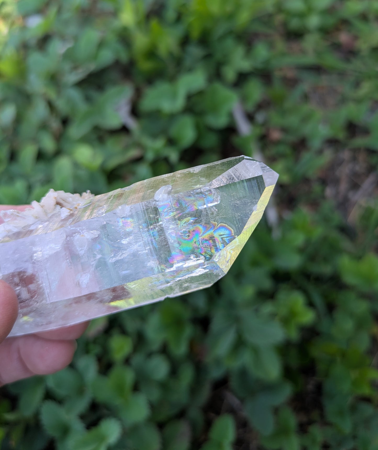 Double-terminated Quartz from Colombia