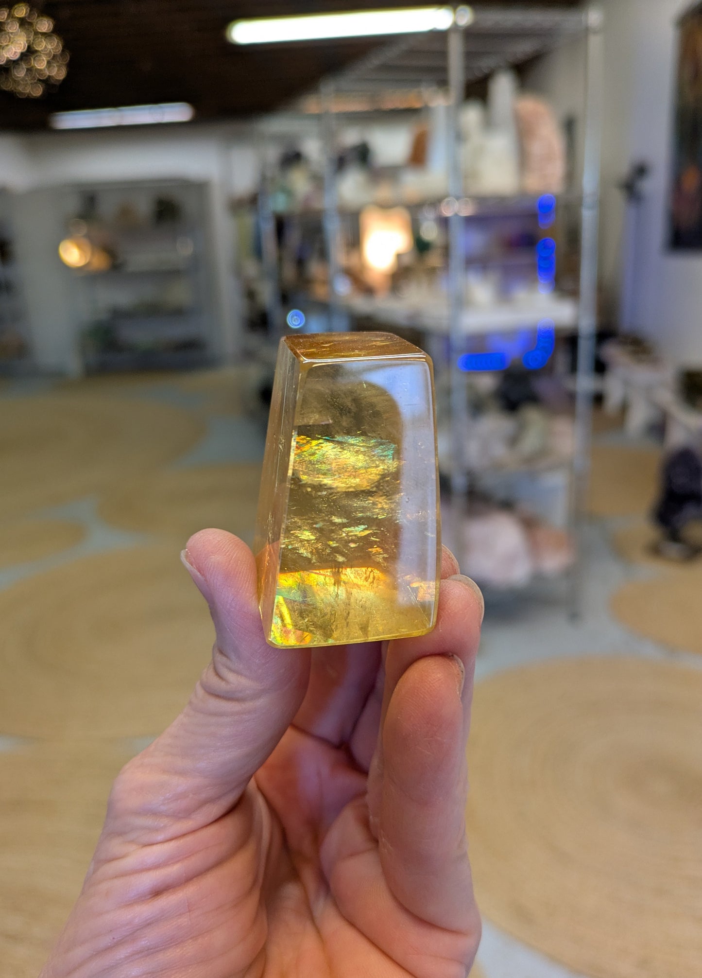 Polished Calcite from China