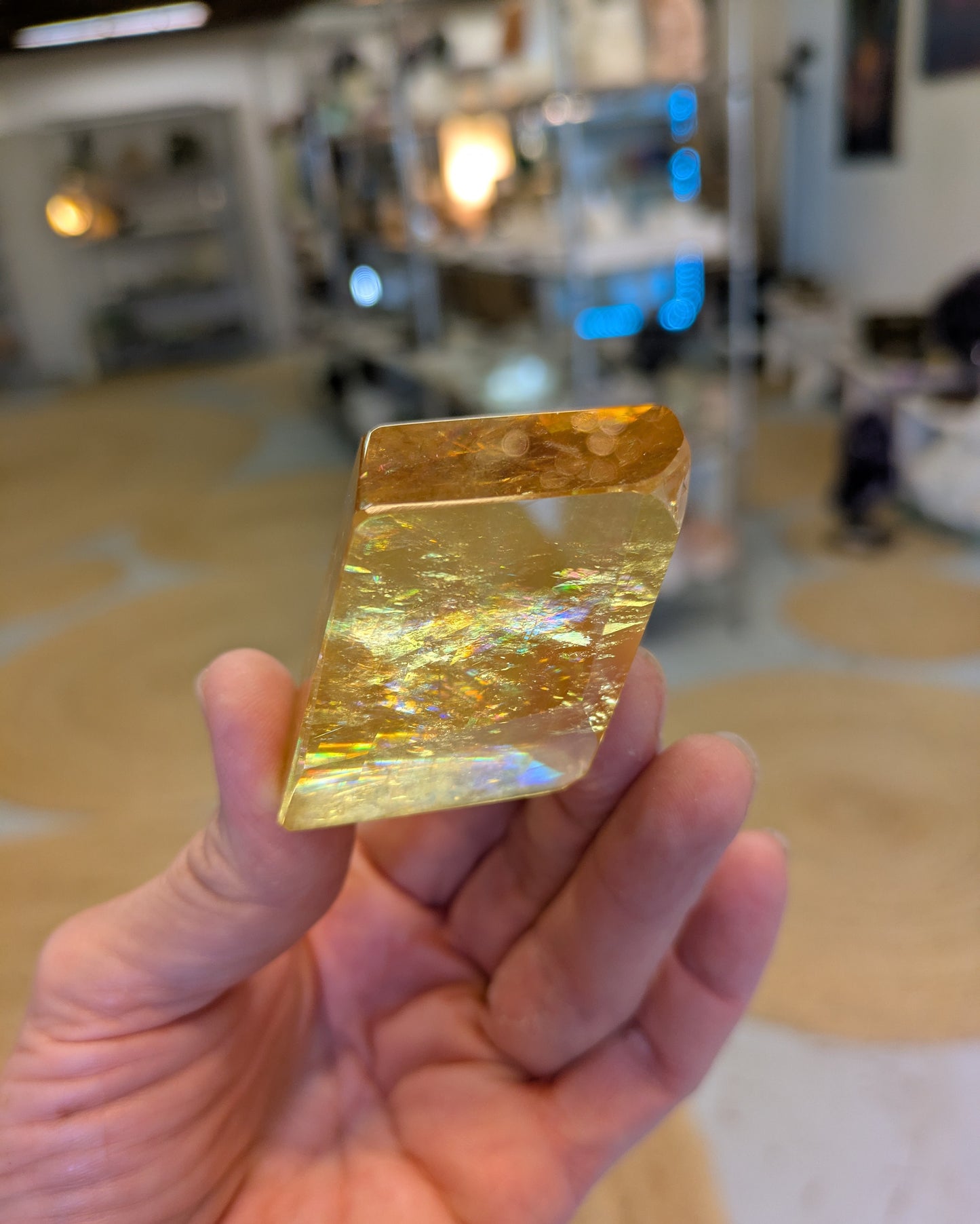 Polished Calcite from China