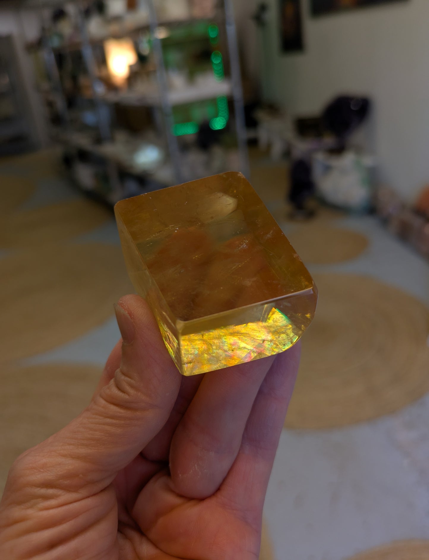 Polished Calcite from China