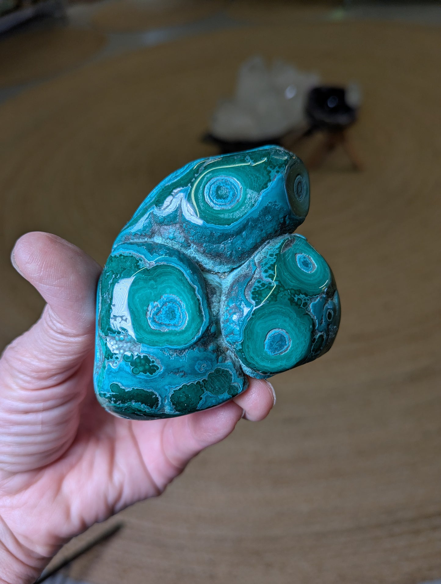 Malachite and Chrysocolla from DRC