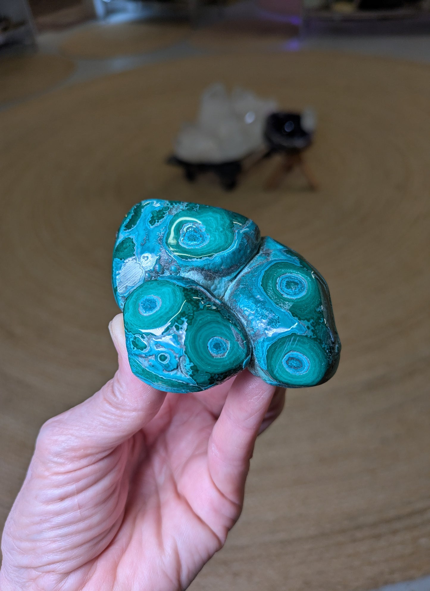 Malachite and Chrysocolla from DRC