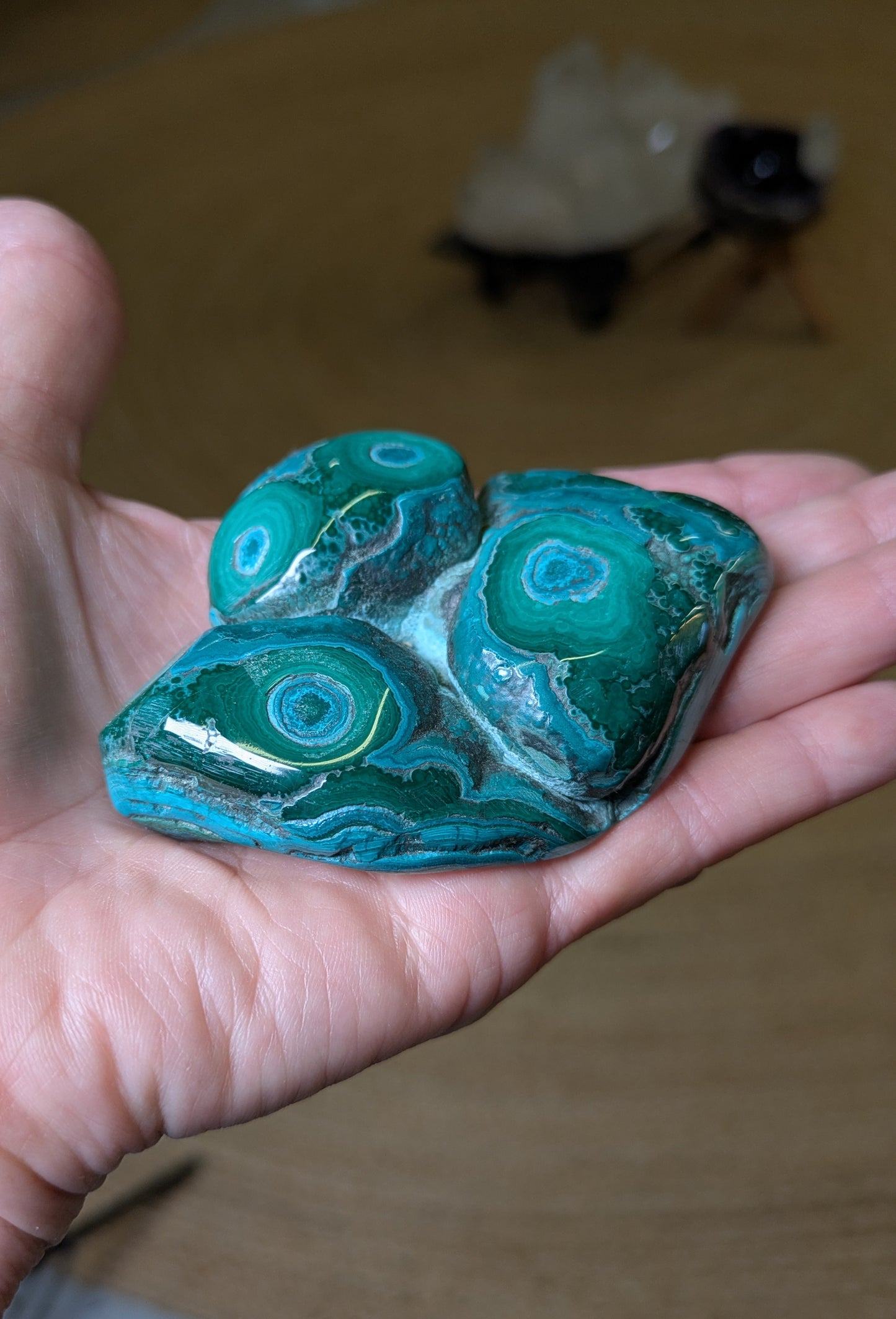 Malachite and Chrysocolla from DRC