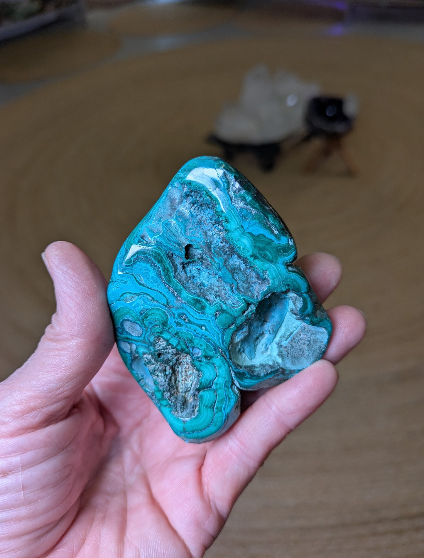 Malachite and Chrysocolla from DRC