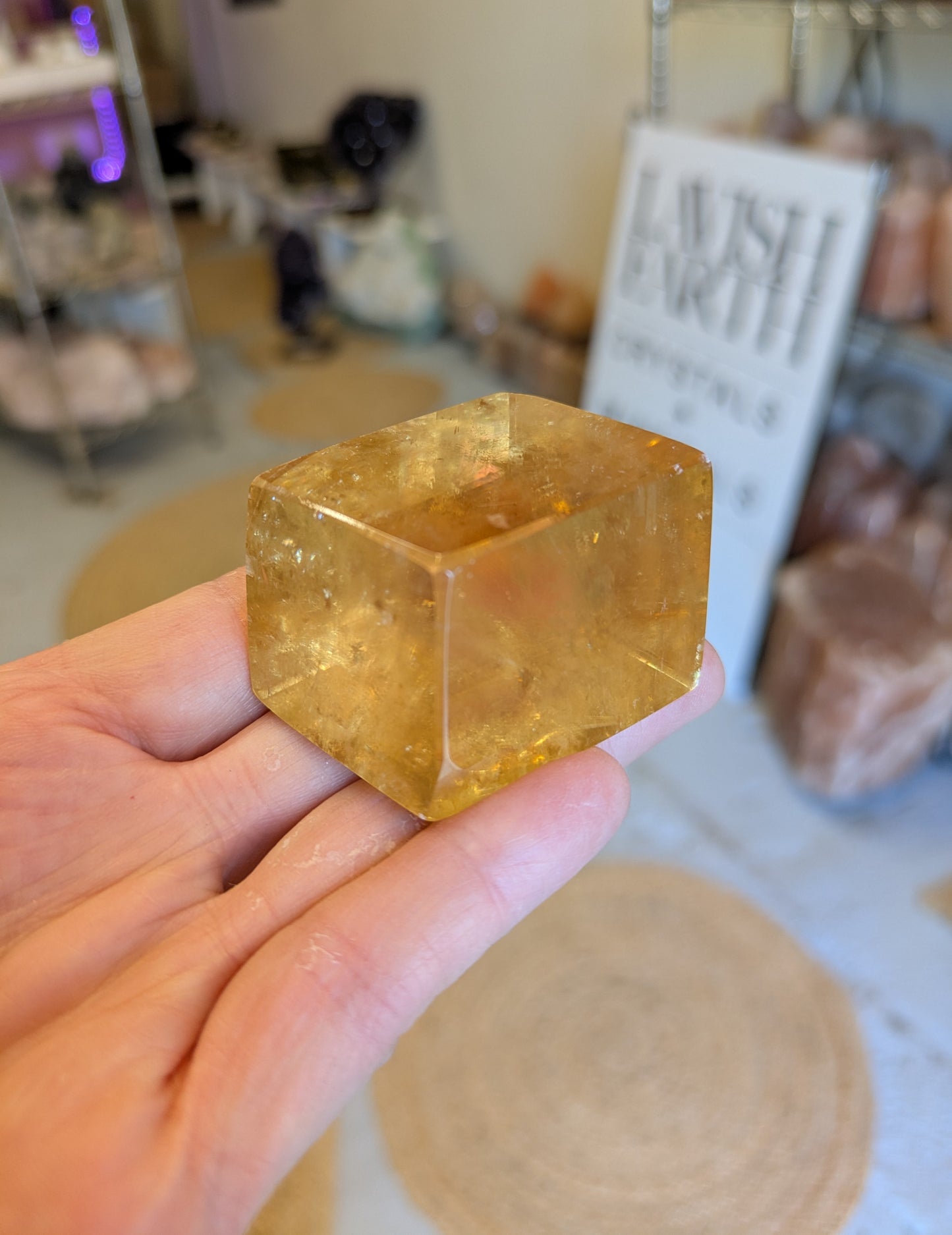Polished Calcite from China
