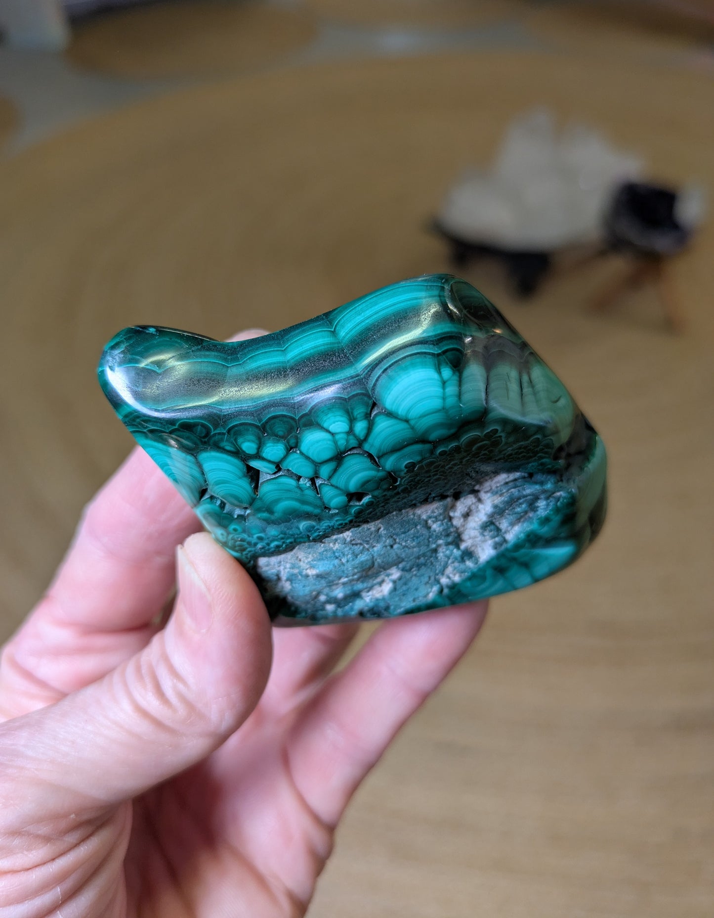 Malachite and from DRC