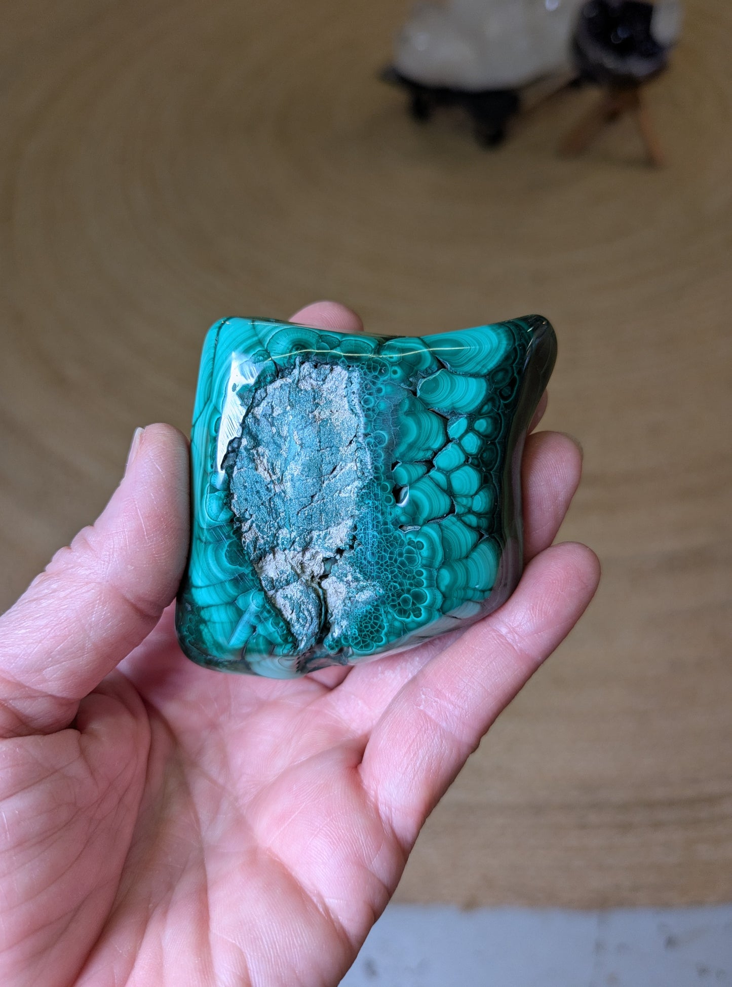 Malachite and from DRC