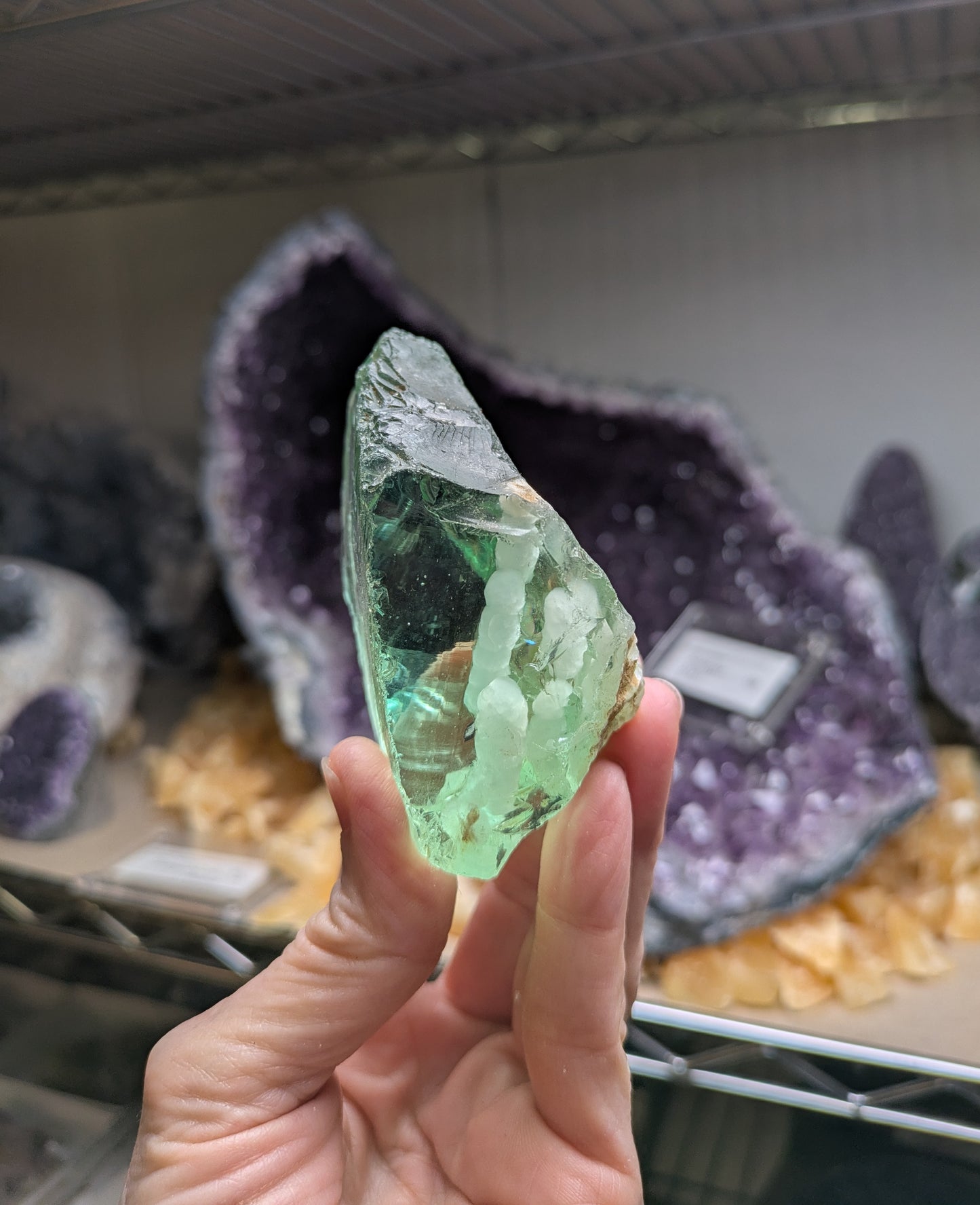 Obsidian with Gas and Air Bubbles from Eastern Rift Valley, Kenya