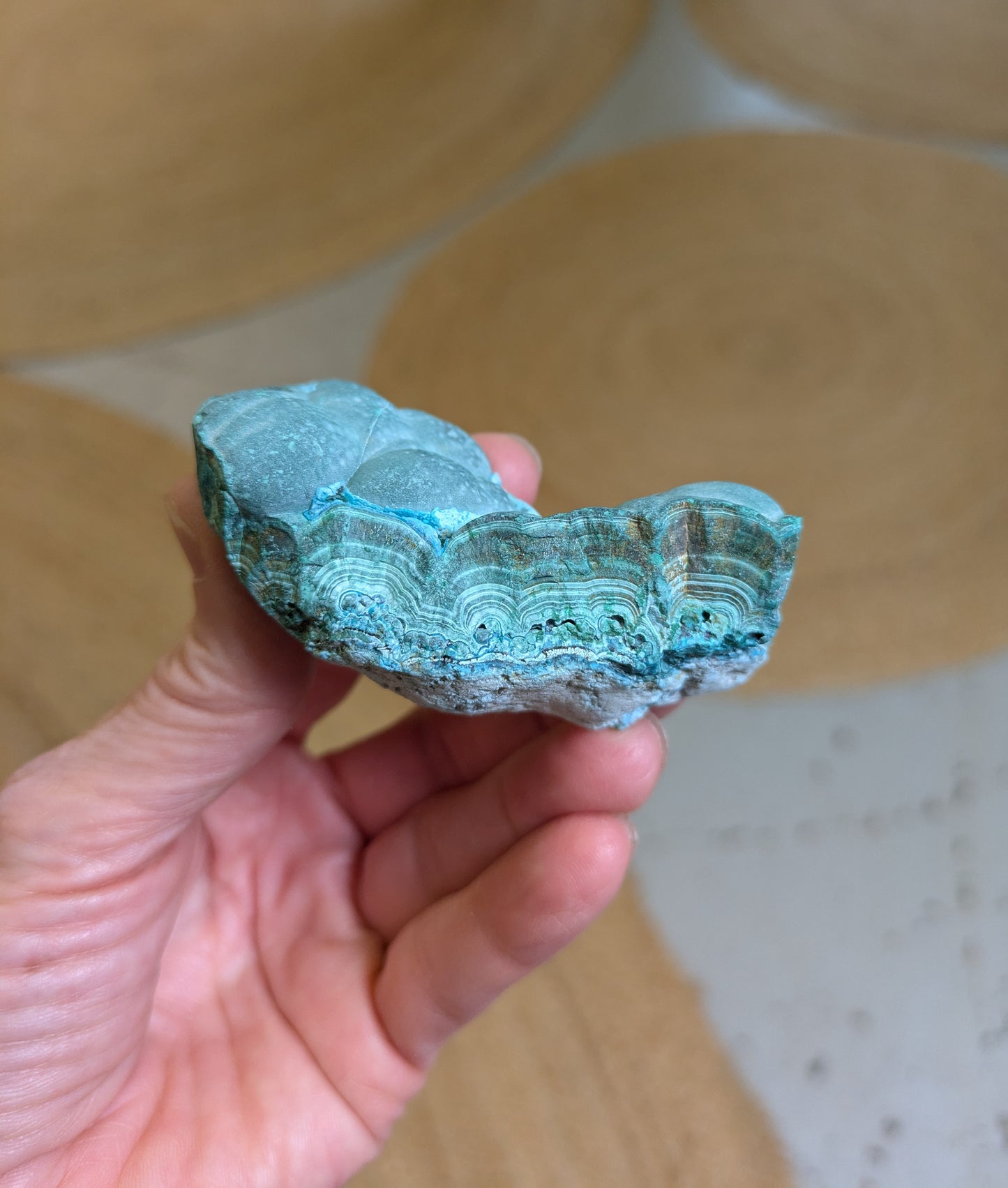 Malachite and Chrysocolla from DRC