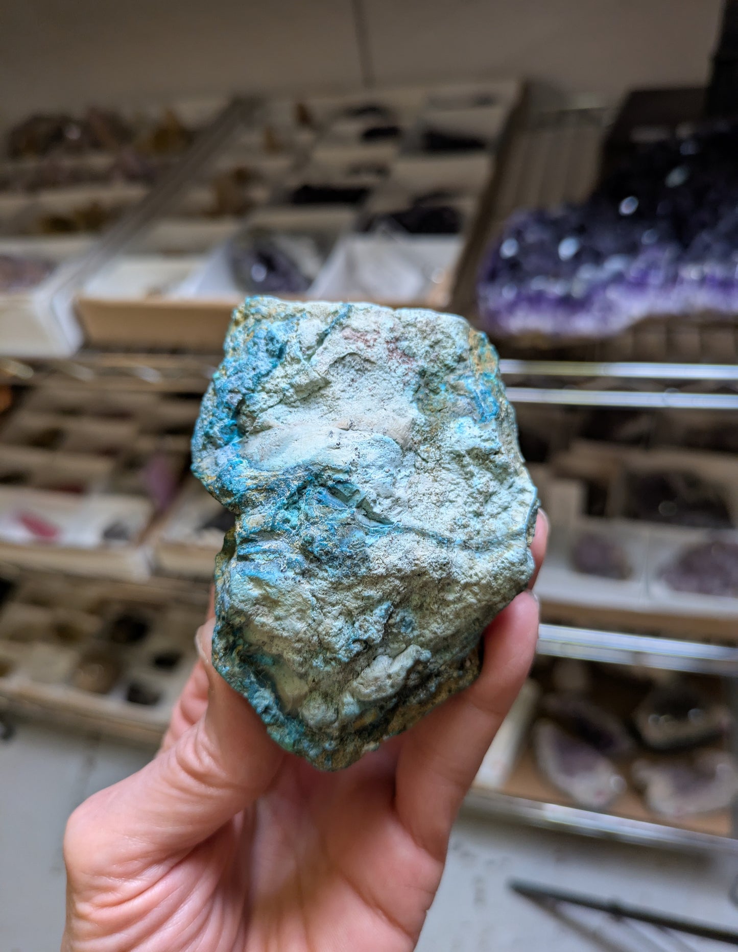 Malachite and Chrysocolla from DRC
