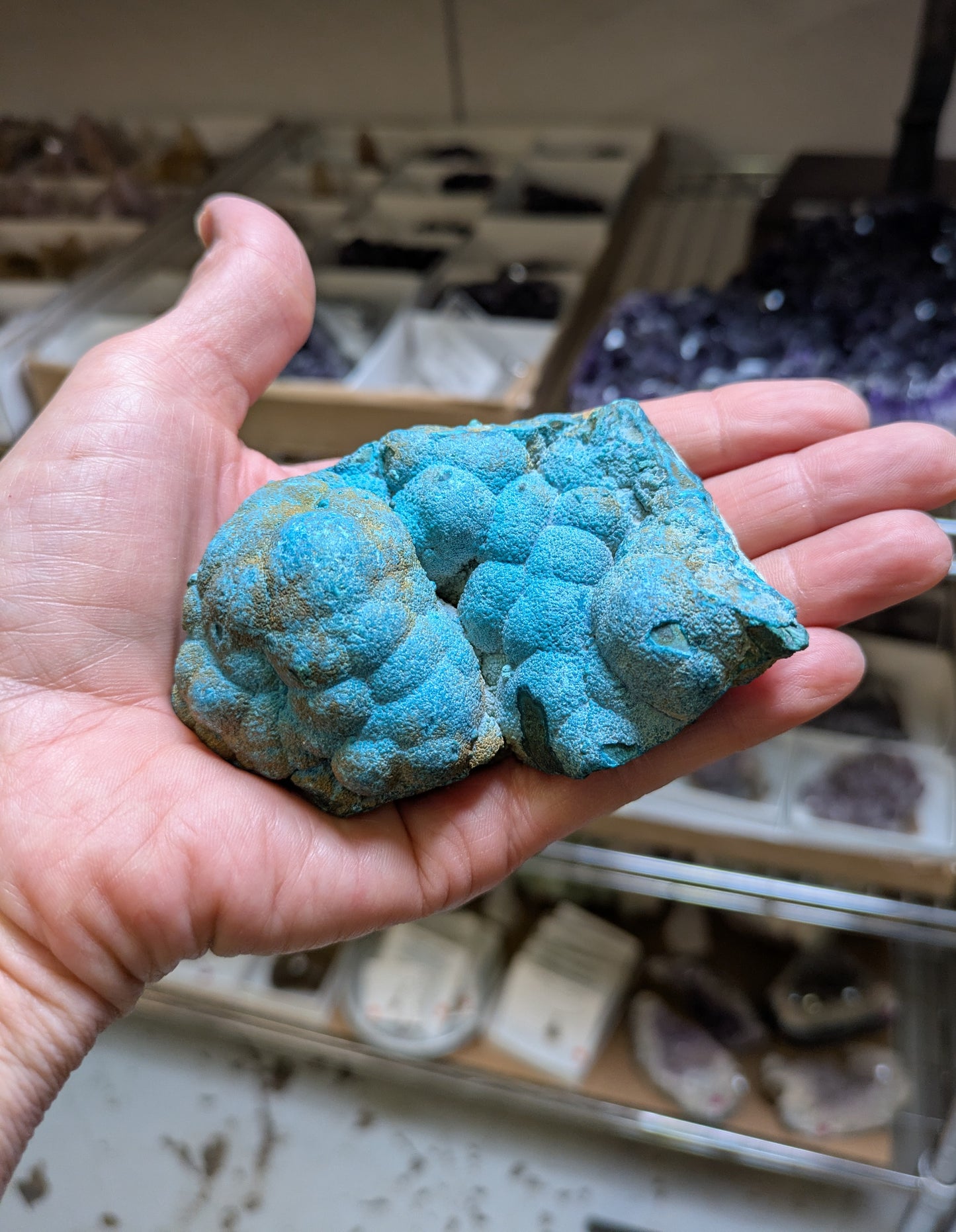 Malachite and Chrysocolla from DRC
