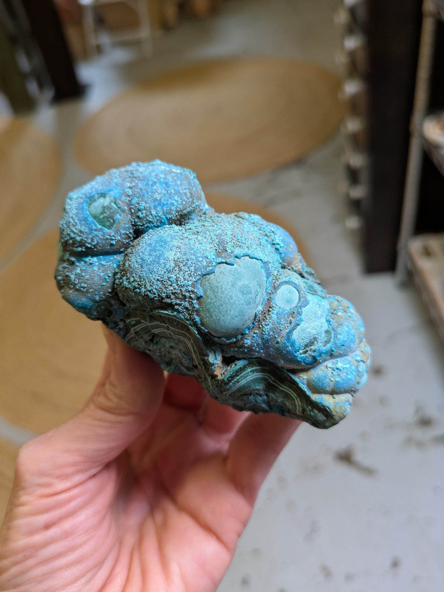 Malachite and Chrysocolla from DRC