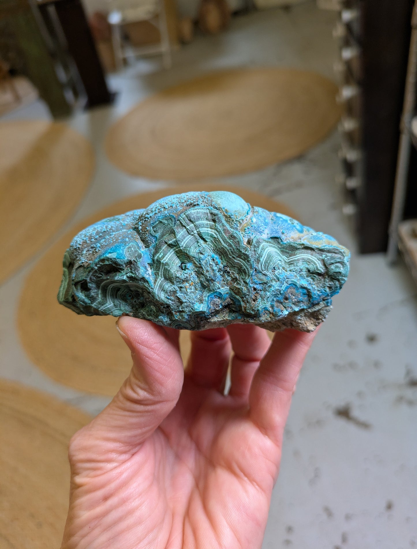 Malachite and Chrysocolla from DRC