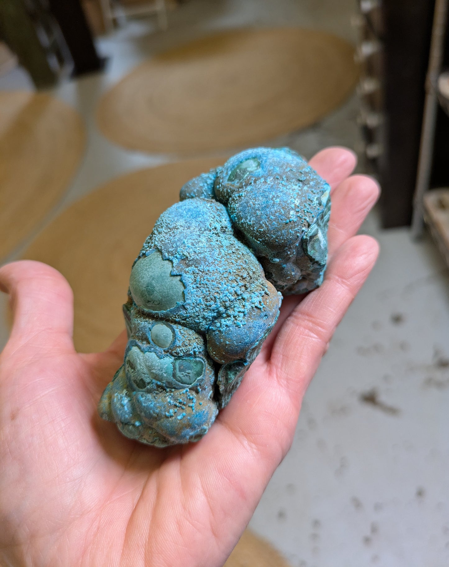 Malachite and Chrysocolla from DRC