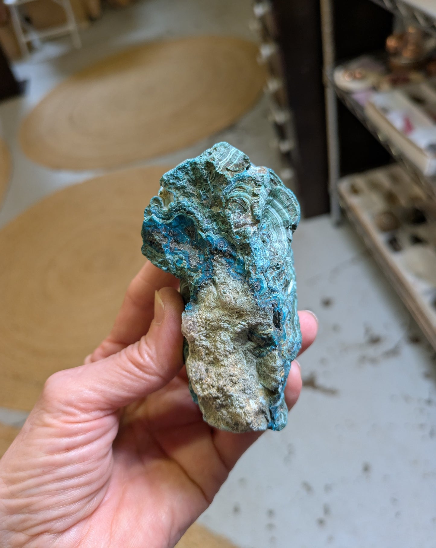 Malachite and Chrysocolla from DRC