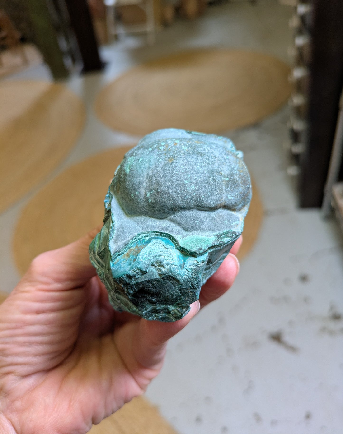 Malachite and Chrysocolla from DRC
