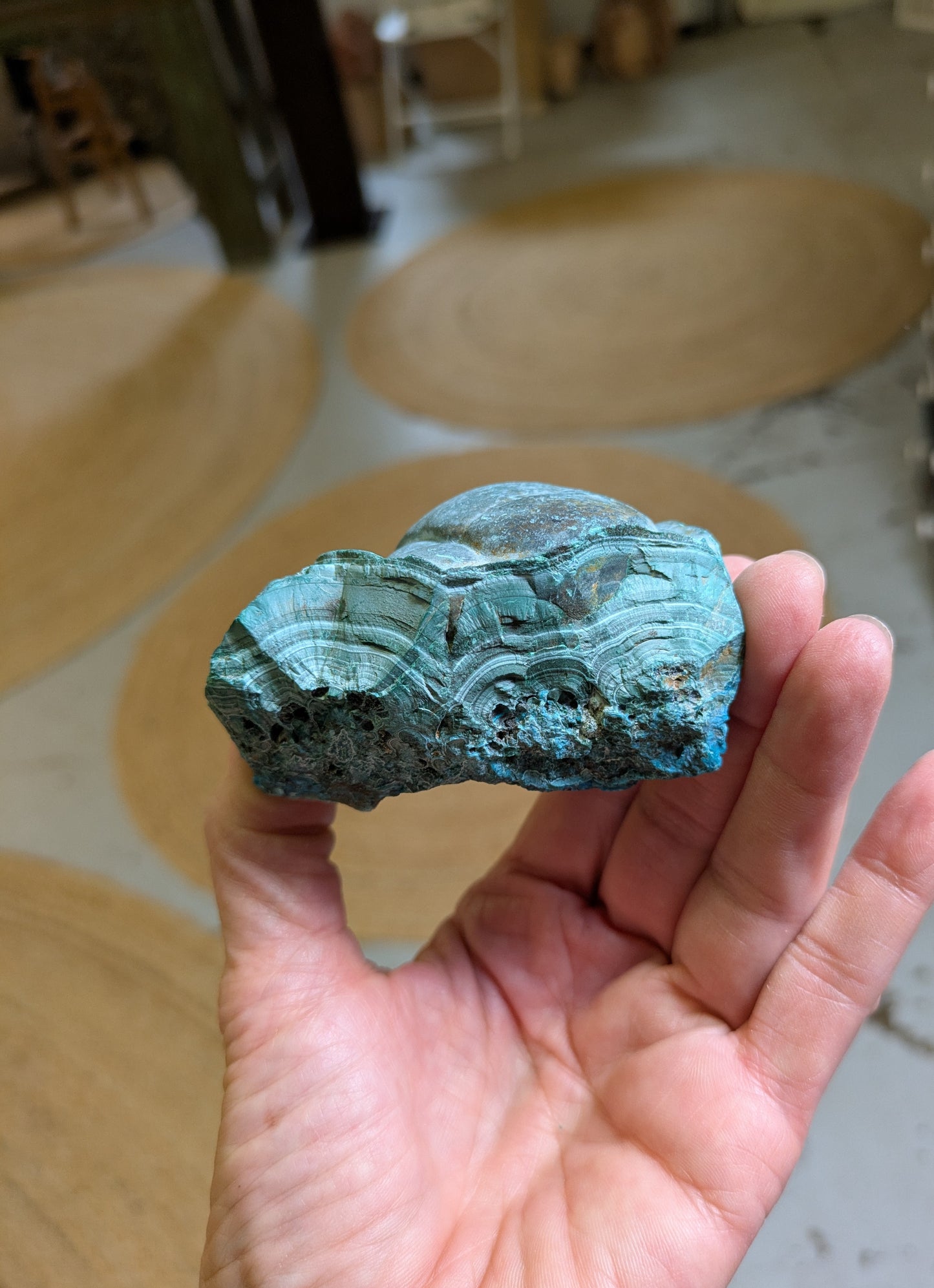 Malachite and Chrysocolla from DRC