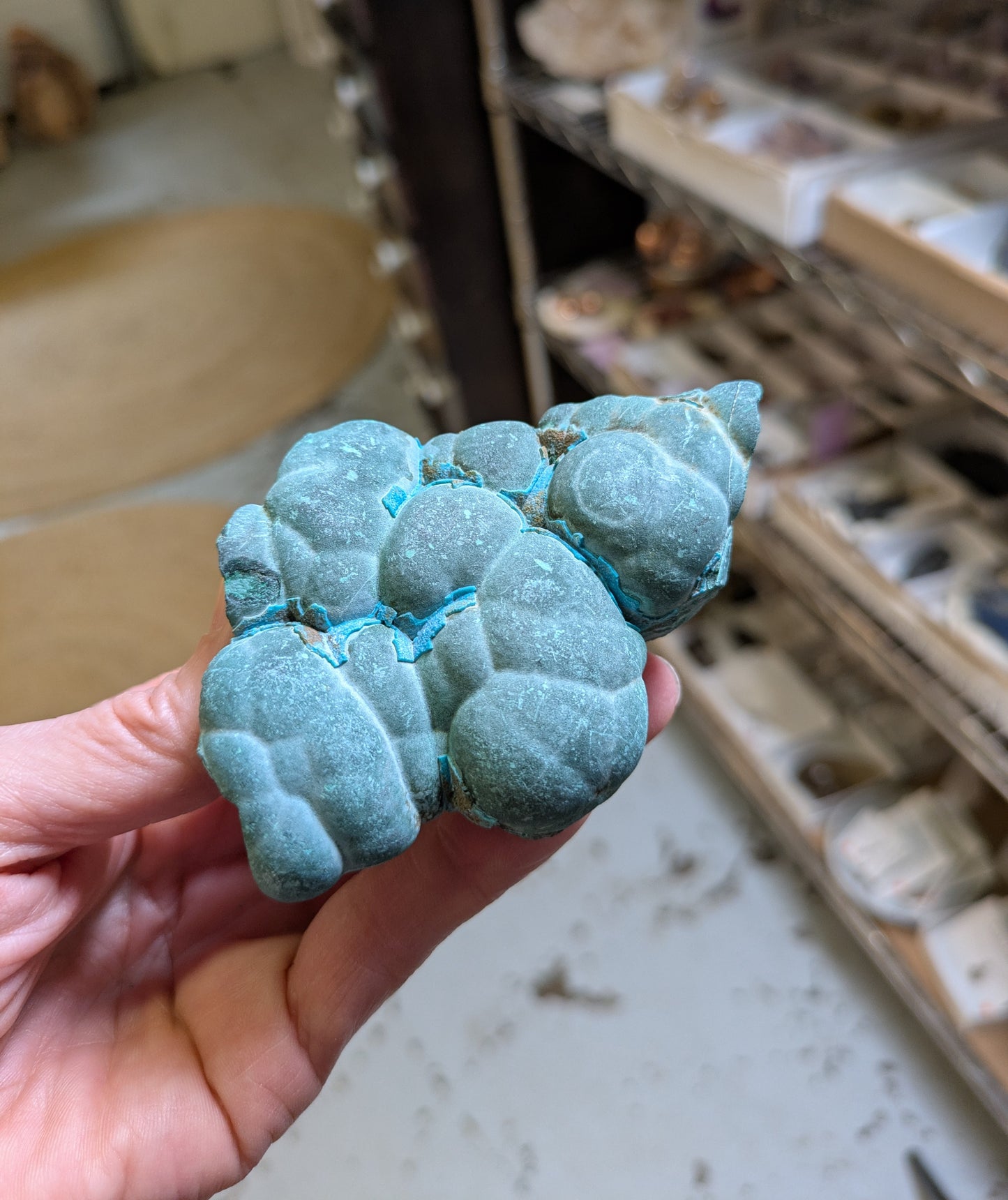 Malachite and Chrysocolla from DRC