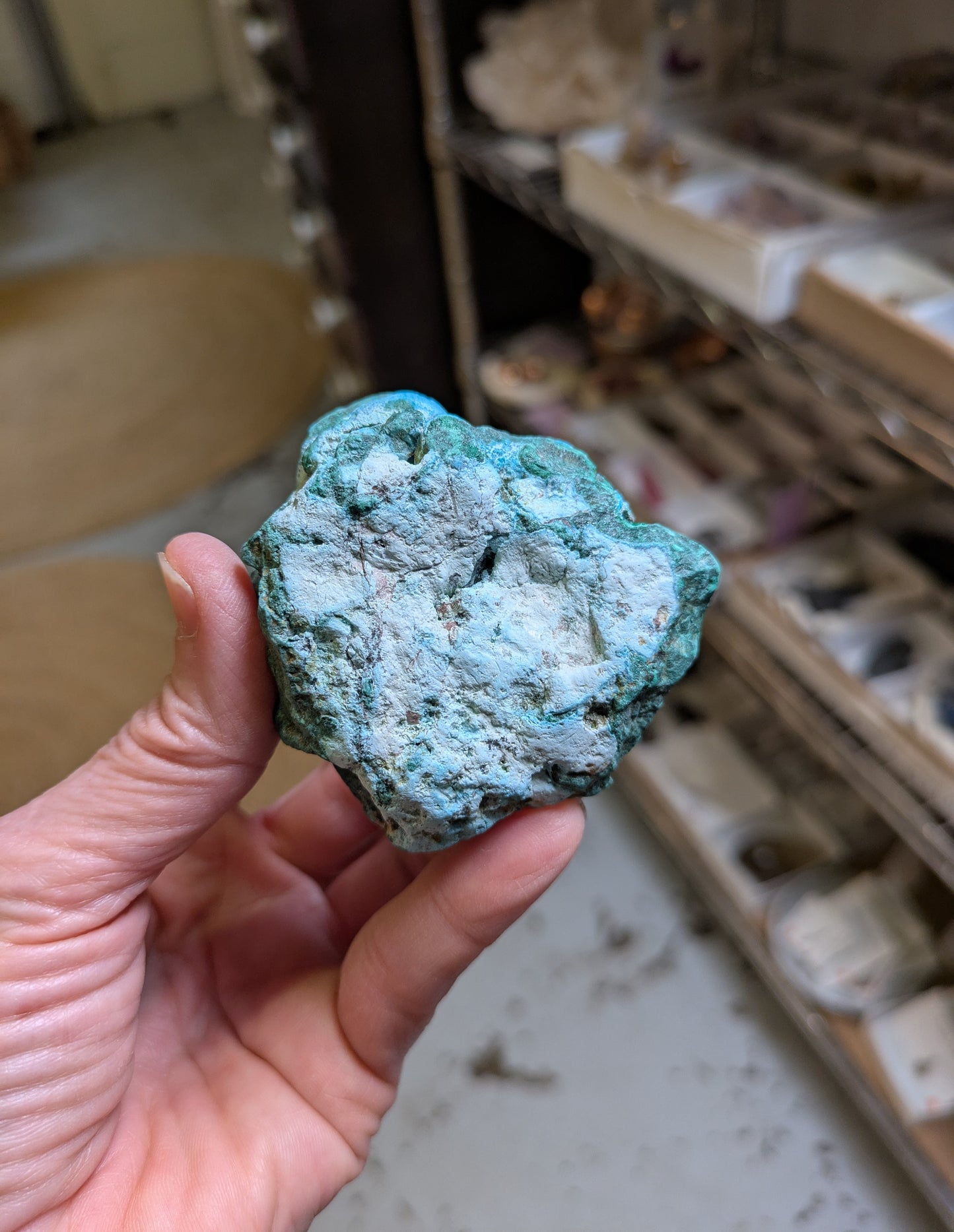 Malachite and Chrysocolla with from DRC