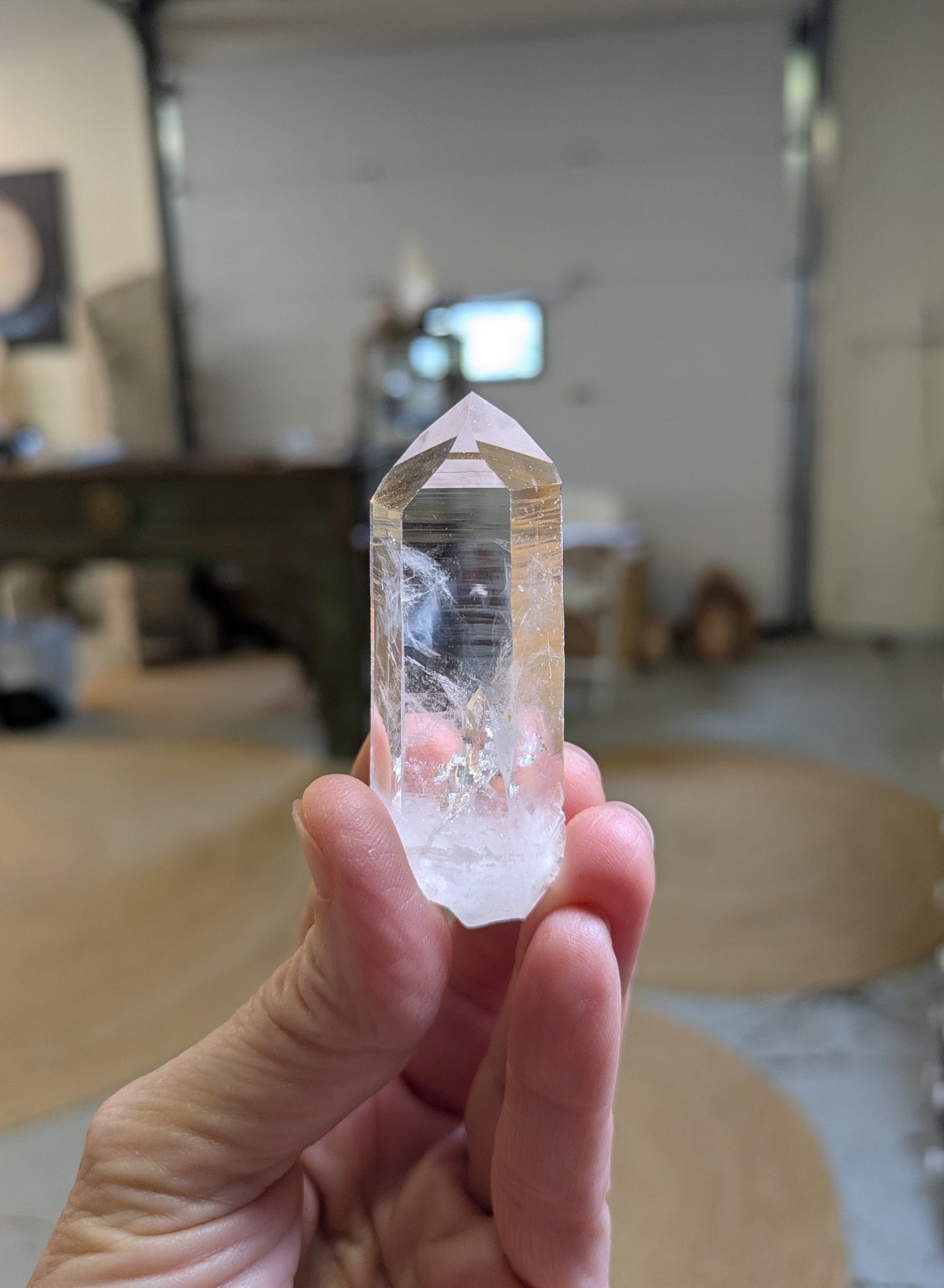 Blue Mist Quartz from Santander, Colombia