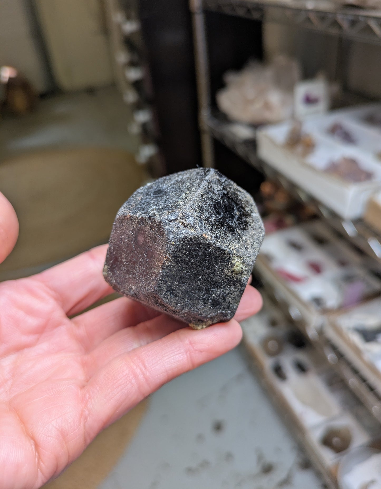 Anhydrite Garnet from Mali