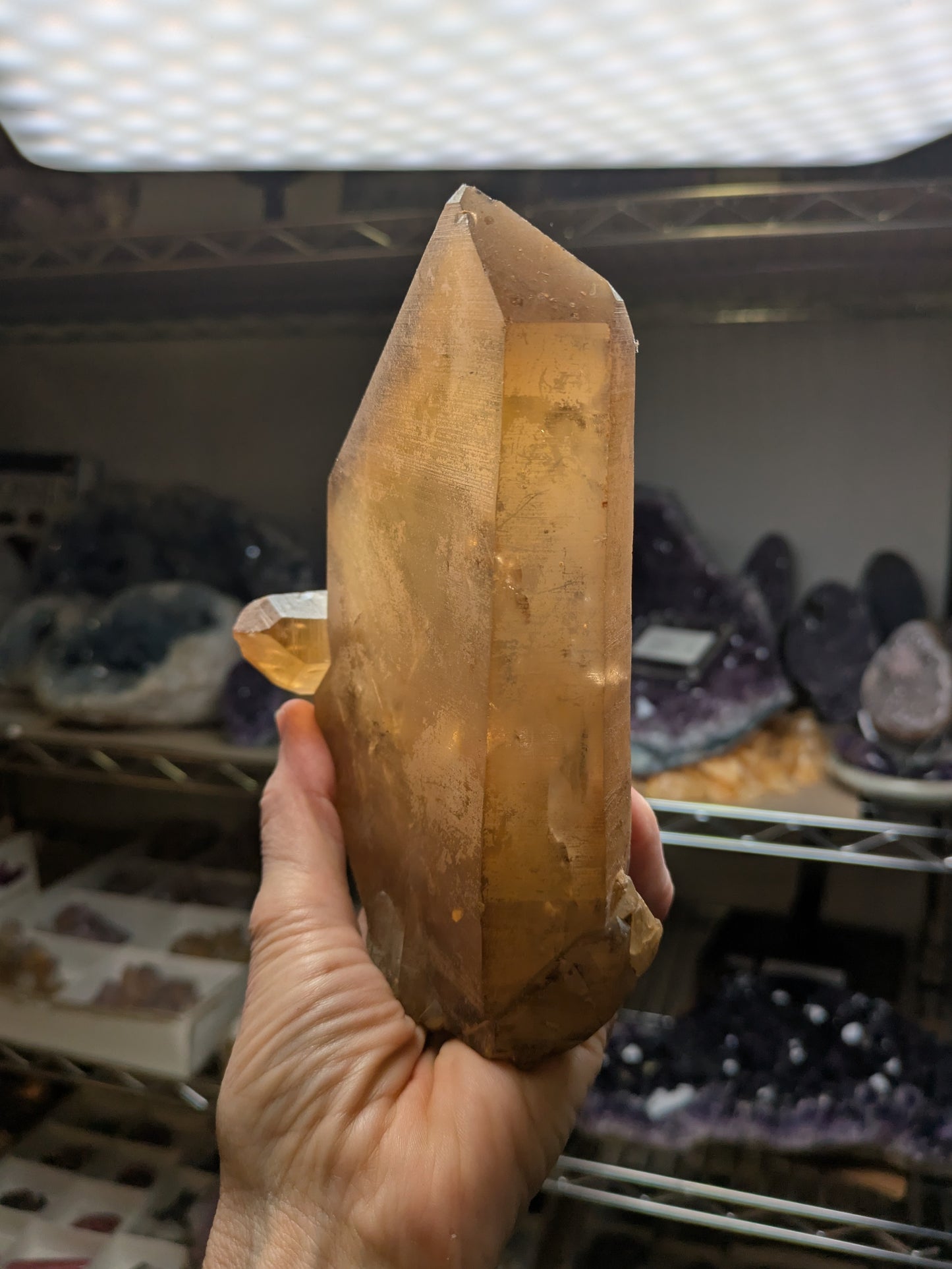Double Terminated Citrine from Congo