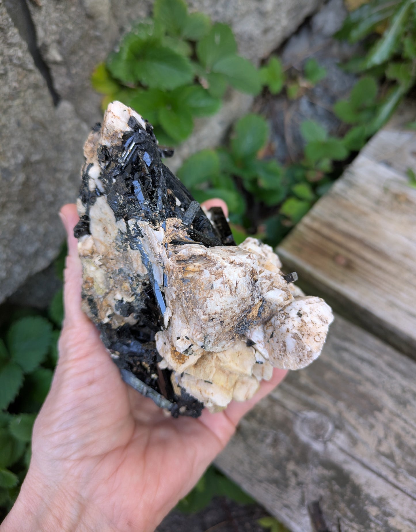 Aegirine and Feldspar from Mt. Malosa, Malawi