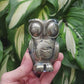 Pyrite Owl from India