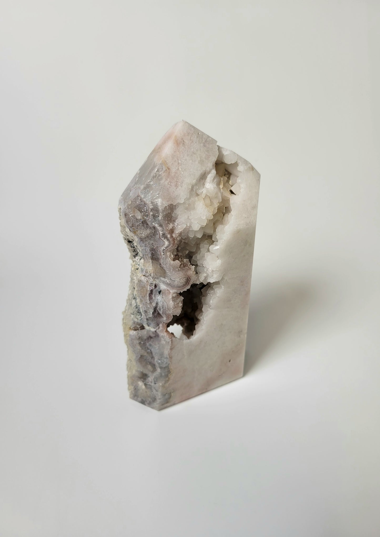 Pink Amethyst Tower from Brazil