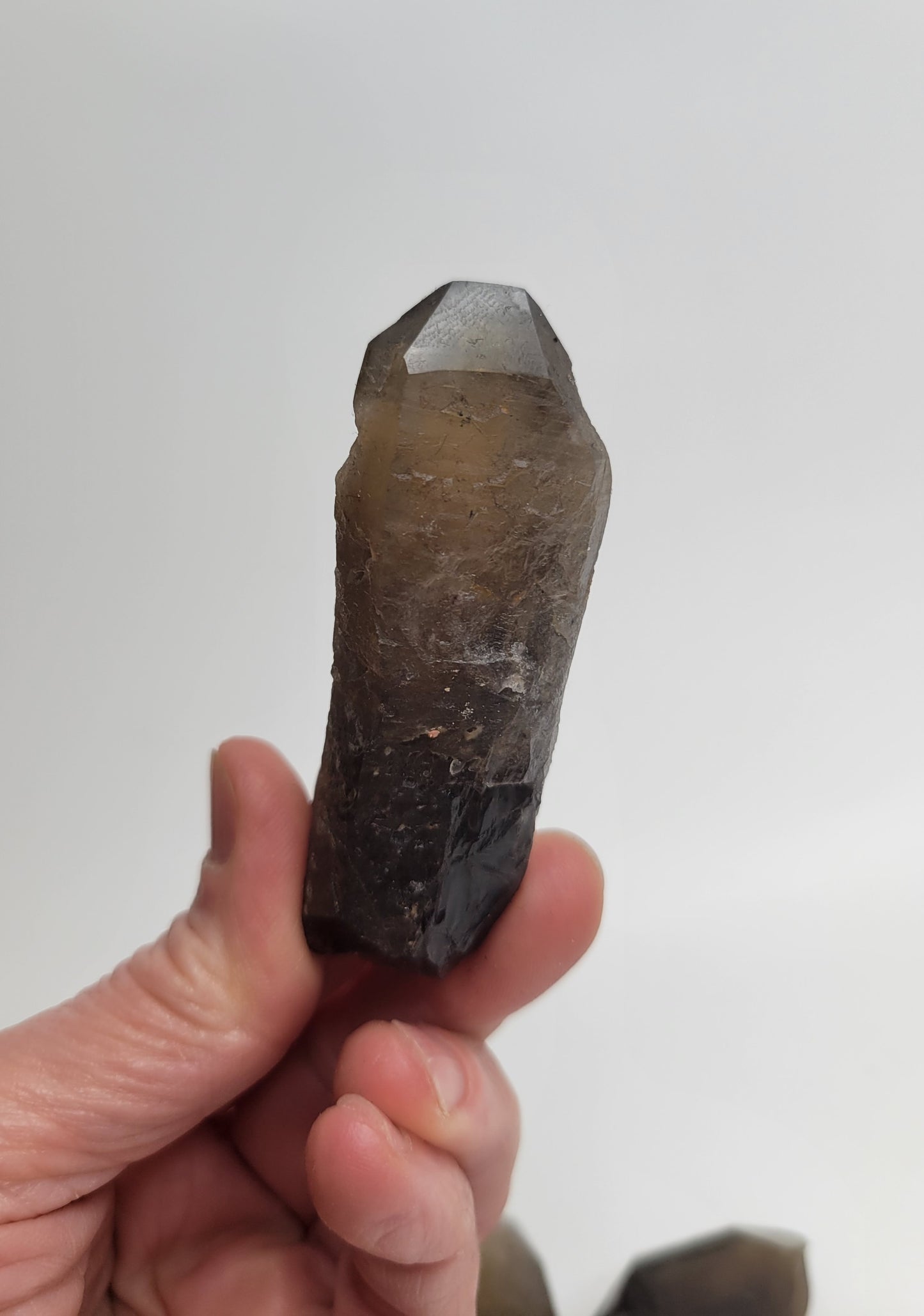 Smokey Citrine TRIO from Diamantina, Brazil