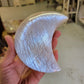 Moonstone Polished Crescent Moon from Tanzania (4 1/2 X 2 5/8 X 5/8 inches)