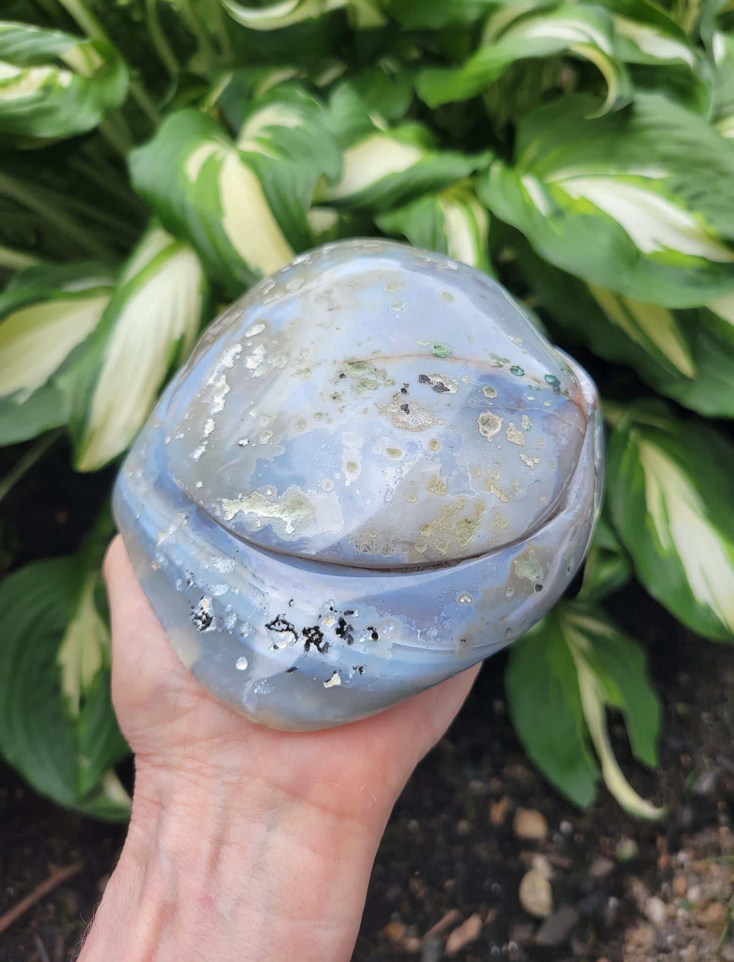 Amethyst Agate Box from Brazil