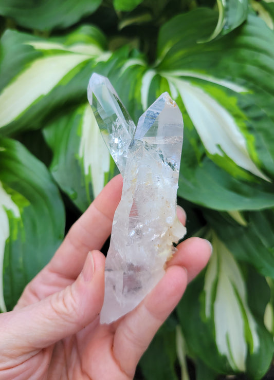 Lemurian Quartz Twin from Colombia