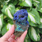 Azurite and Malachite Specimen from China (W 2 X D 3 1/2 X H 2 inches)