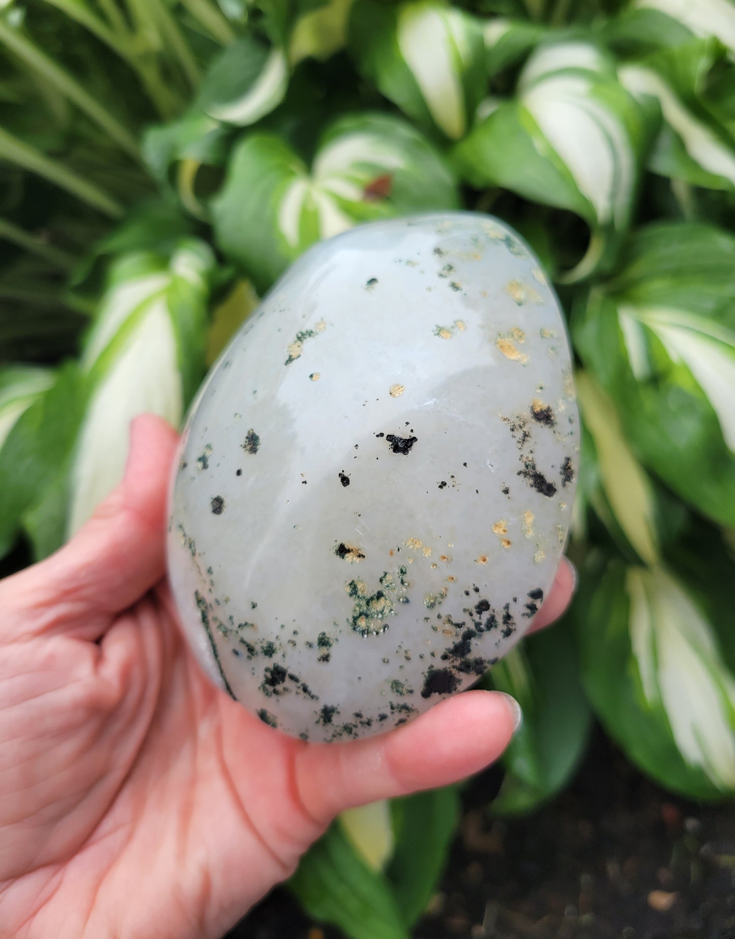 Prasiolite and Agate Box from Brazil