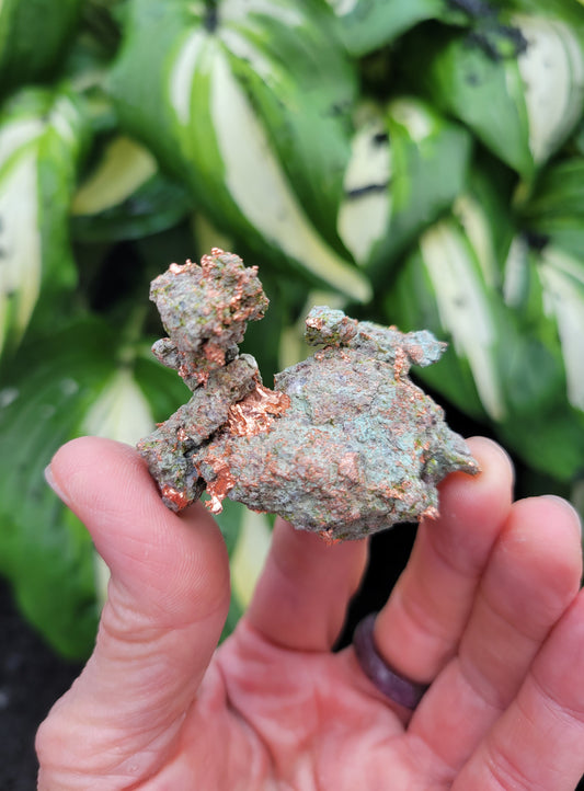 Copper Nugget from Lake Superior Copper District, Michigan