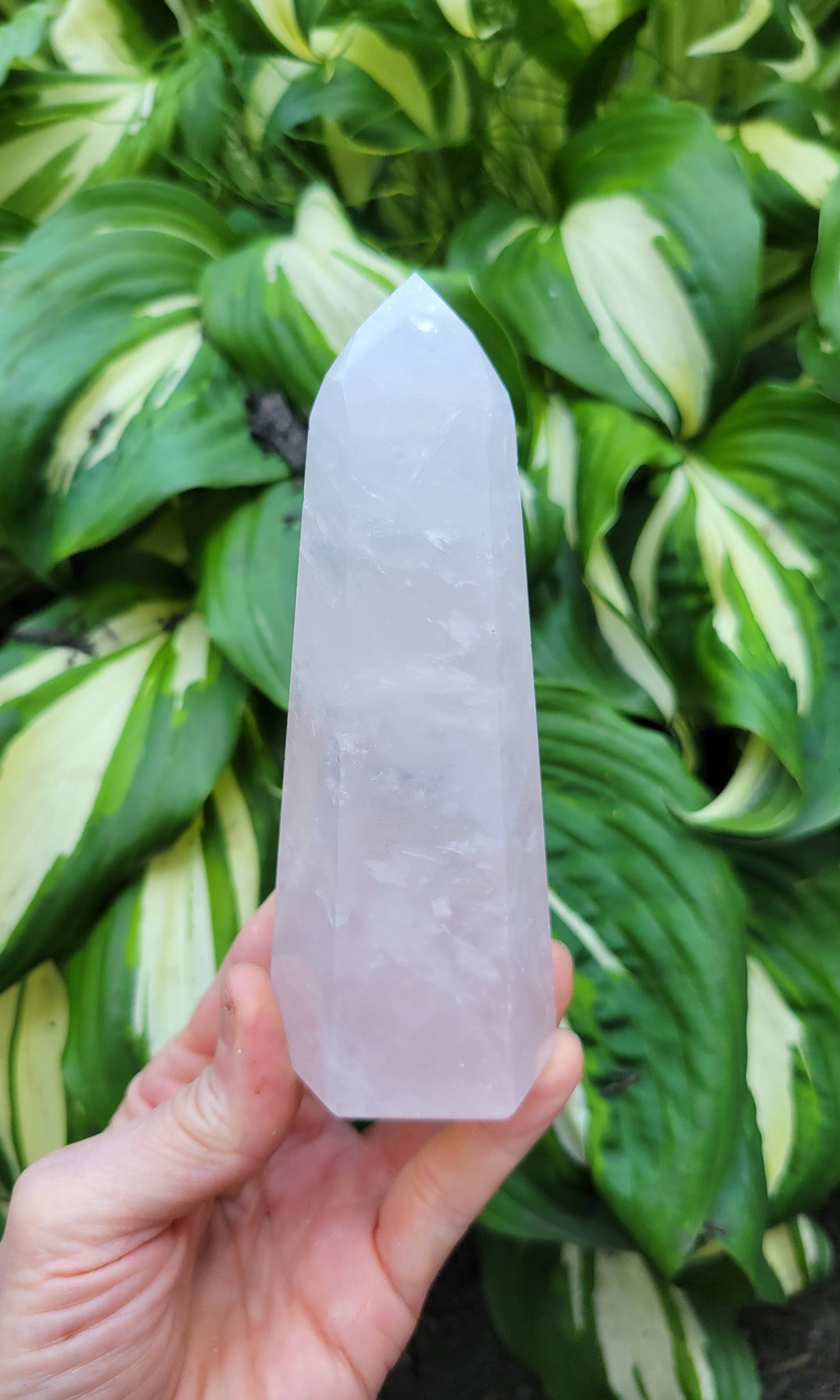 Rose Quartz Tower from Brazil